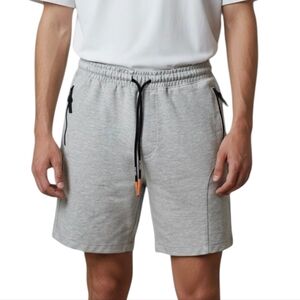 Pull&Bear Gray Jogger Shorts